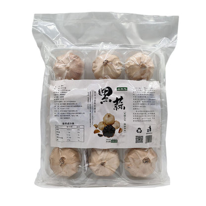 Black garlic, single headed and multi lobed, fermented500g