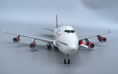JC wings for Virgin for ORBIT FOR BOEING 747-400 N744VG Flight Test 1/200 Model