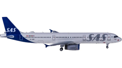 1:400 NG Model SAS Scandinavian AIRBUS A321 Passenger Airplane Diecast Model