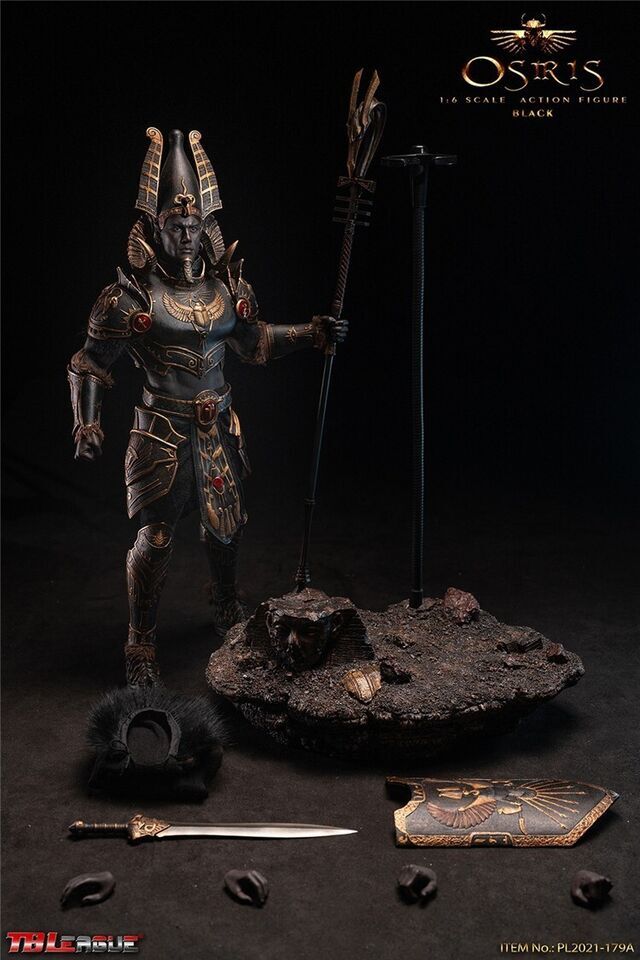 1/6 TBLeague Osiris - Black Action Figure Soldier