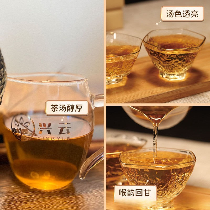 357g Yunnan Menghai High Mountain 2022 Qizi Cake Tea Pu'er Tea Raw Tea Cake