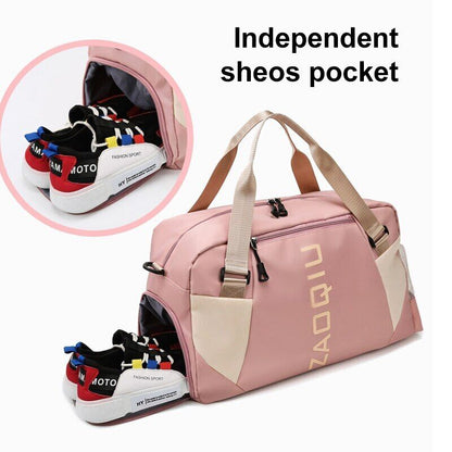 Dry Wet Gym Bag Yoga Mat Sports Bag Handbags Sport Travel Women Men Bag Shoes