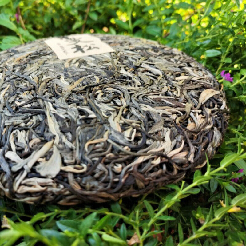 357g Zhonghong India Mansong Pu'er Tea Cake Organic Green Tea Healthy Drink