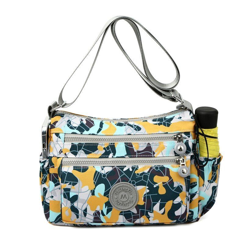 Waterproof Oxford Shoulder Bag Rural Style Fashion Large Crossbody Bag Messenger