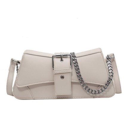 Women Shoulder Side Bag Small PU Leather Handbag Lady Flap Crossbody Bag