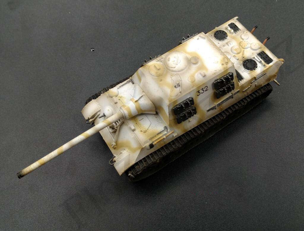 WWII German Jagdtiger Henschel tank s.Pz.Jag.Abt.653 1/72 diecast Easy model