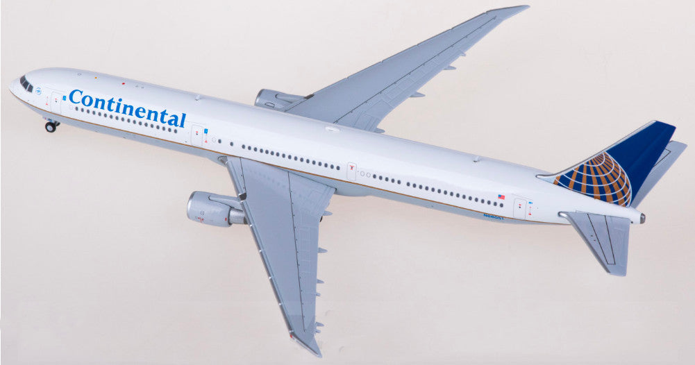1:400 JC Wings Continental Airlines Boeing 767-400ER Airplane Diecast Model