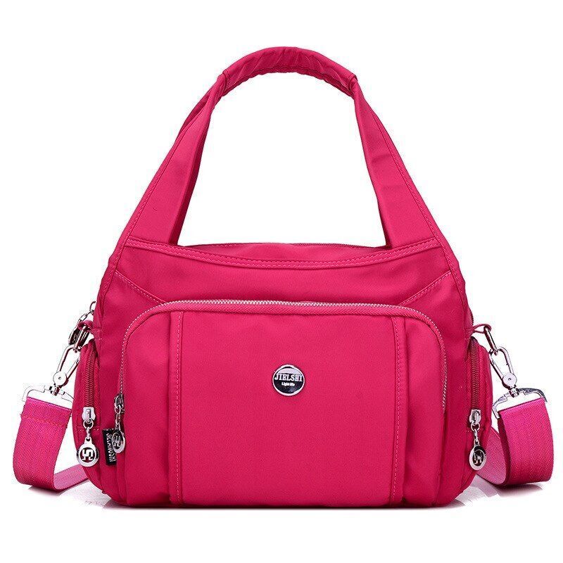 Nylon Large Messenger Bag Crossbody Handbag Waterproof Shoulder Bags 31*12*20 CM