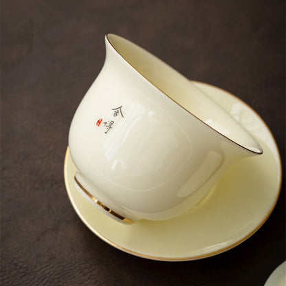 180ml Chinese Ceramic Gaiwan Tureen Tea Cup Bowl Kung Fu Tea Set Tea Ceremony