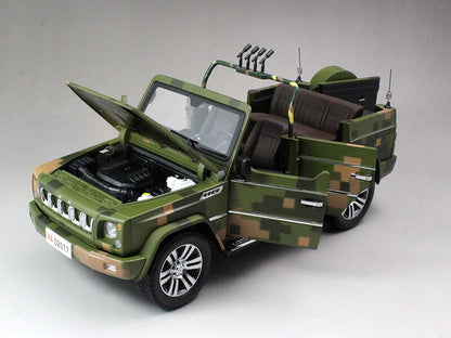 1:18 Scale 28CM BAIC B80 C Parade Vehicle Jeep Diecast Car Model Collection