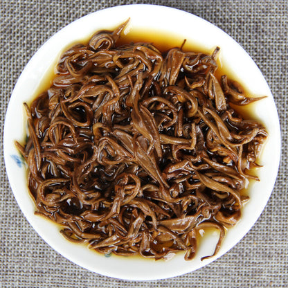Fengqing Dianhong Black Tea Jinluo Single Sprout Tea Black Tea 65g Small Pot