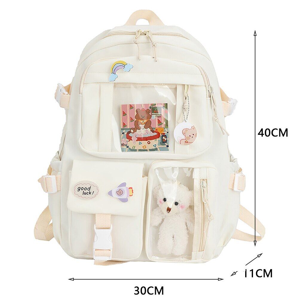 Women Backpack School Bag Teen Girls Rucksack Student Bookbags
