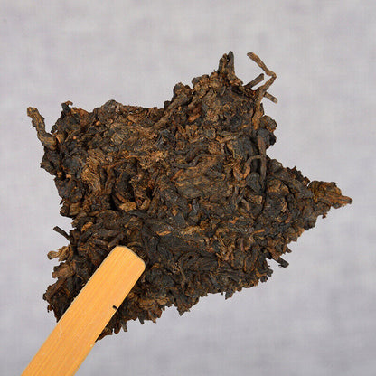 357g Yunnan Pu'er Ripe Tea Cake Pu'er Ripe Tea Golden Bud Tea Cake