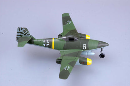 WW2 German Me 262 A-1a Schwalbe jet fighter plane aircraft assembled Easy model