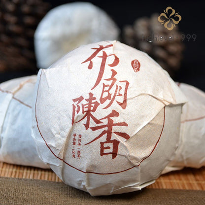 100g Yunnan Menghai Ancient Tree Brown Chen Xiang Ripe Pu'er Tea Xiaotuo Tea