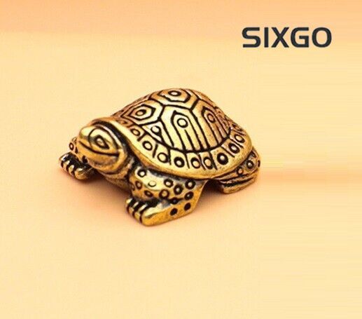 Tortoise Brass Animal Statue Small Sculpture Tabletop Figurine Home Decor Gifts