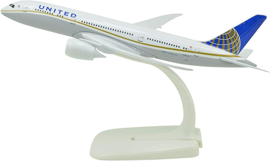 1:400 B787-9 Without Landing Gear United Airlines Metal Airplane Model Plane