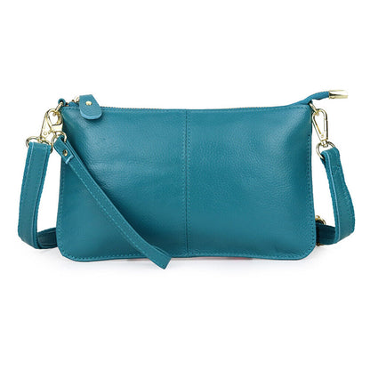 Women Genuine Leather Clutch Messenger Handbag Crossbody Shoulder Bag Purse