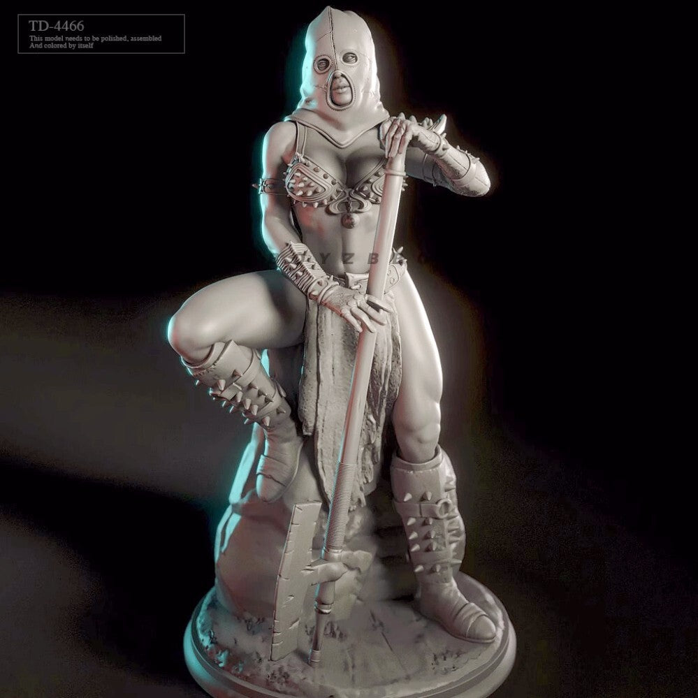 1/24 resin figure model kit Female executioner Unassembled Unpainted
