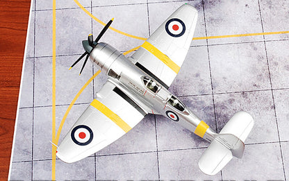 WITTY Hawker Sea Fury T20s Royal Navy VZ345 1/72 diecast plane model aircraft