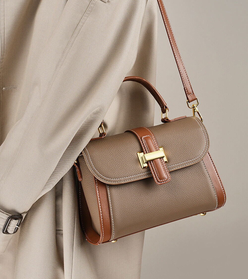 Luxury Handbag Genuine Leather Bag Crossbody Fashion Shoulder Purse For Women