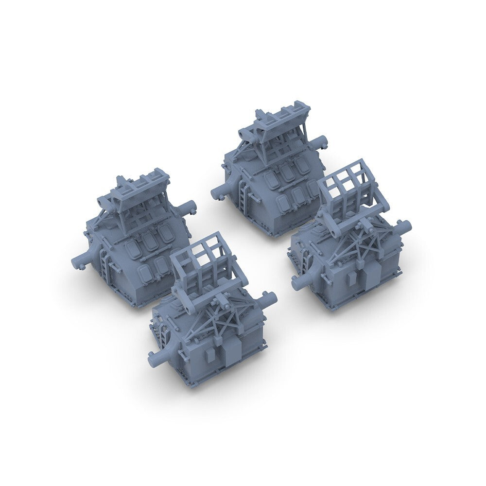 Yao's Studio LY350224 1/350 Model US Navy MK37 Radar With MK22 Radar Antenna