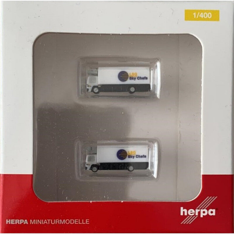 for Herpa SCENIX AIRPORT CATERING 2 TRUCKS in a set 1/400 Accessory Pre-built
