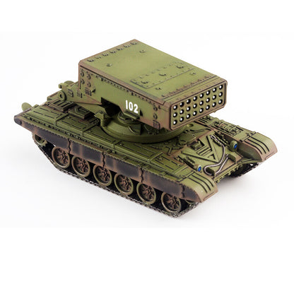 1/72 Russian TOS-1 Spitfire Tank Self Propelled Rocket Launcher Model