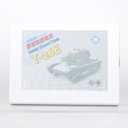 SSMODEL SS35601 1/35 Military Model Kit Soviet T-26E Light Tank WAR WoT