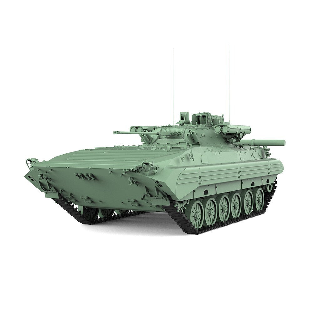 SMODEL 1/87 HO Scale Military Model Kit Russia BMP-2M Infantry Fighting Vehicle