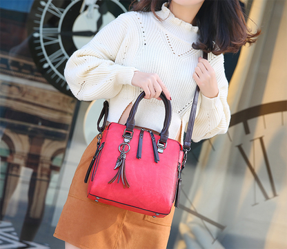 Fashion Women Handbags Shoulder Bag Messenger Crossbody Purse Faux Leather
