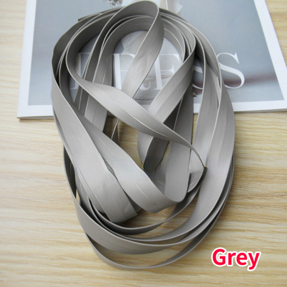 5 Meters DIY Faux Leather Trim Bias Tape Ribbon for Sofa Clothes Crafts