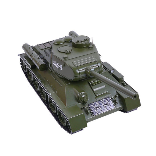 Alloy 1/30 Scale WWII Soviet T-34 Hero Tank Finished Model Toy w/ Brocade Box