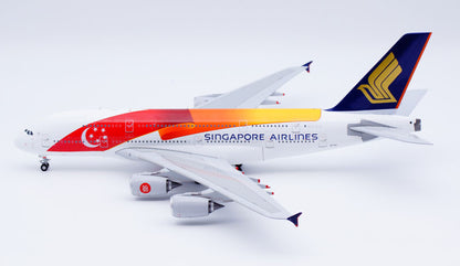 1:200 JC Wings SINGAPORE AIRLINES AIRBUS A380 Passenger Airplane Diecast Model