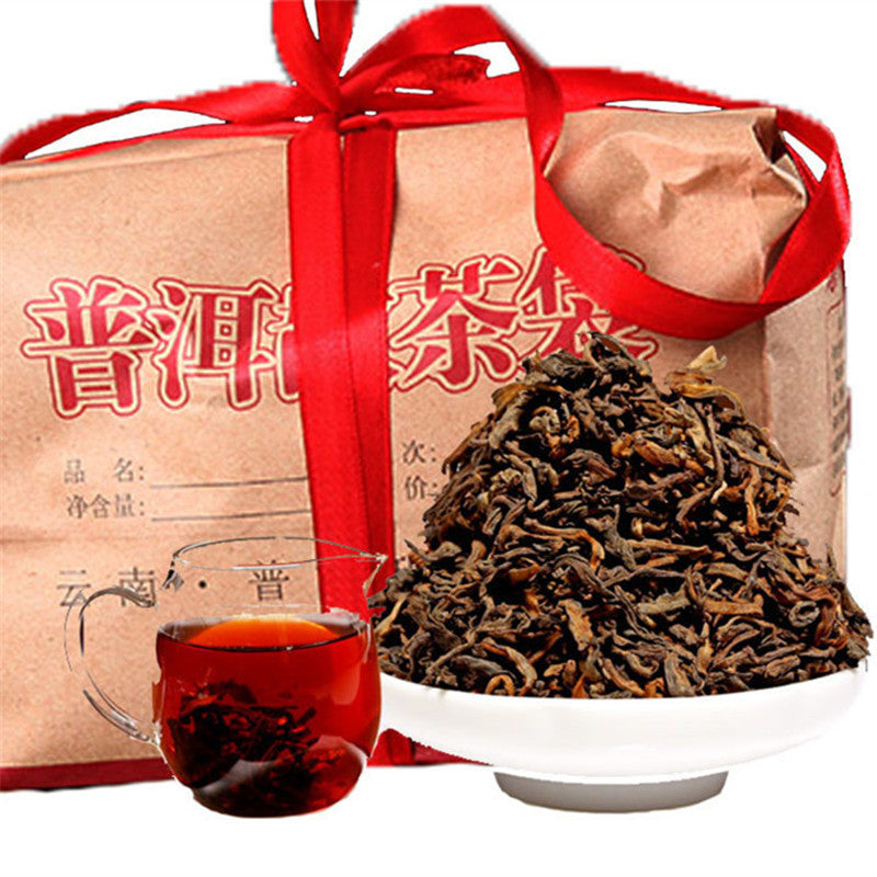 500g Top Grade Chinese Yunnan Original Puer Tea Health Care Tea Ripe Pu Er Puerh