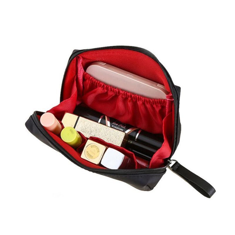 Women Waterproof Cosmetic Bag Makeup Pouch Toiletry Bag Organizer Case 14*10*7cm