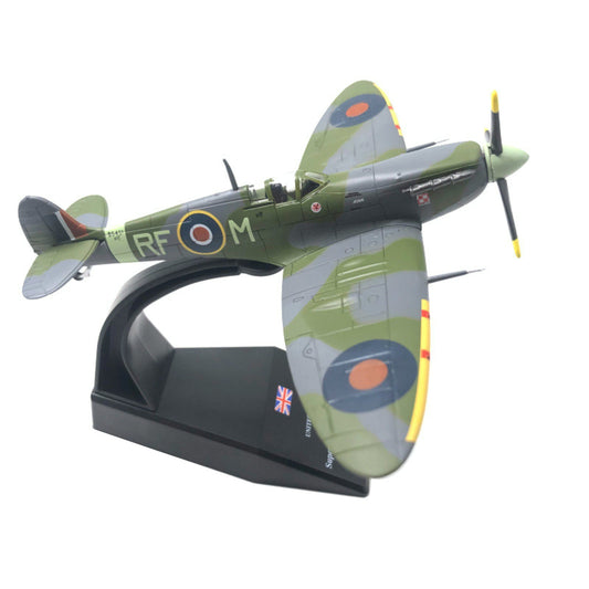 1/72 Spitfire Fighter WWII Legendary Fighter Diecast Airplane Model Collection