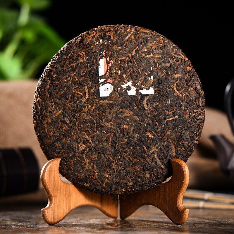 2008 Menghai TianDiRen Imperial Collection Golden Bud Tea Ripe Pu-erh Cake 357g