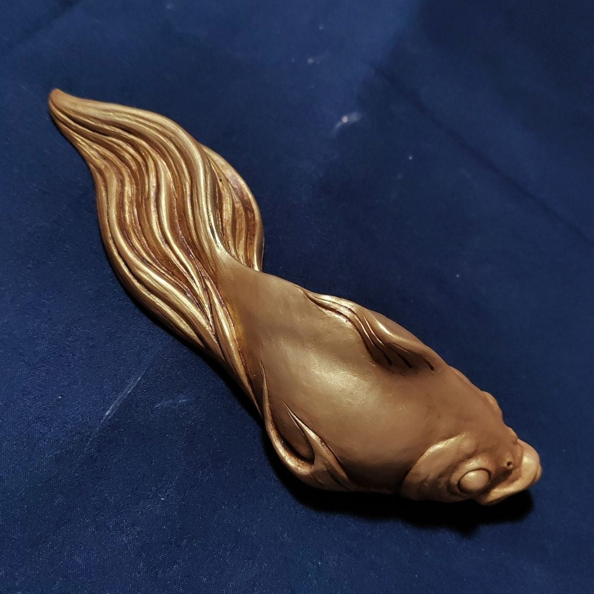New Goldfish Resin Paperweight Calligraphy Press Handmade Desktop Ornament