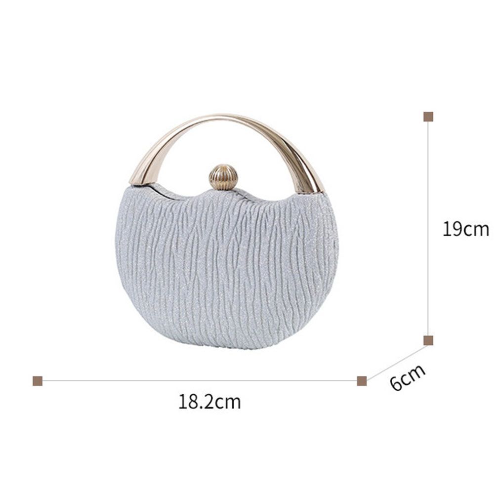 Clutch Bag Handbags Elegant Round Shoulder Bag Small Evening Clutch Bag Purses