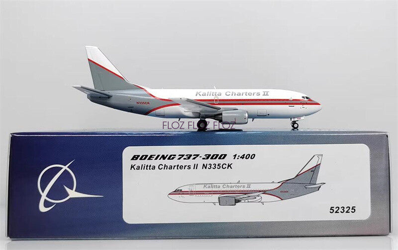 PandaModel for Kalitta Charters II for Boeing B737-300F N335CK 1:400 Pre-built