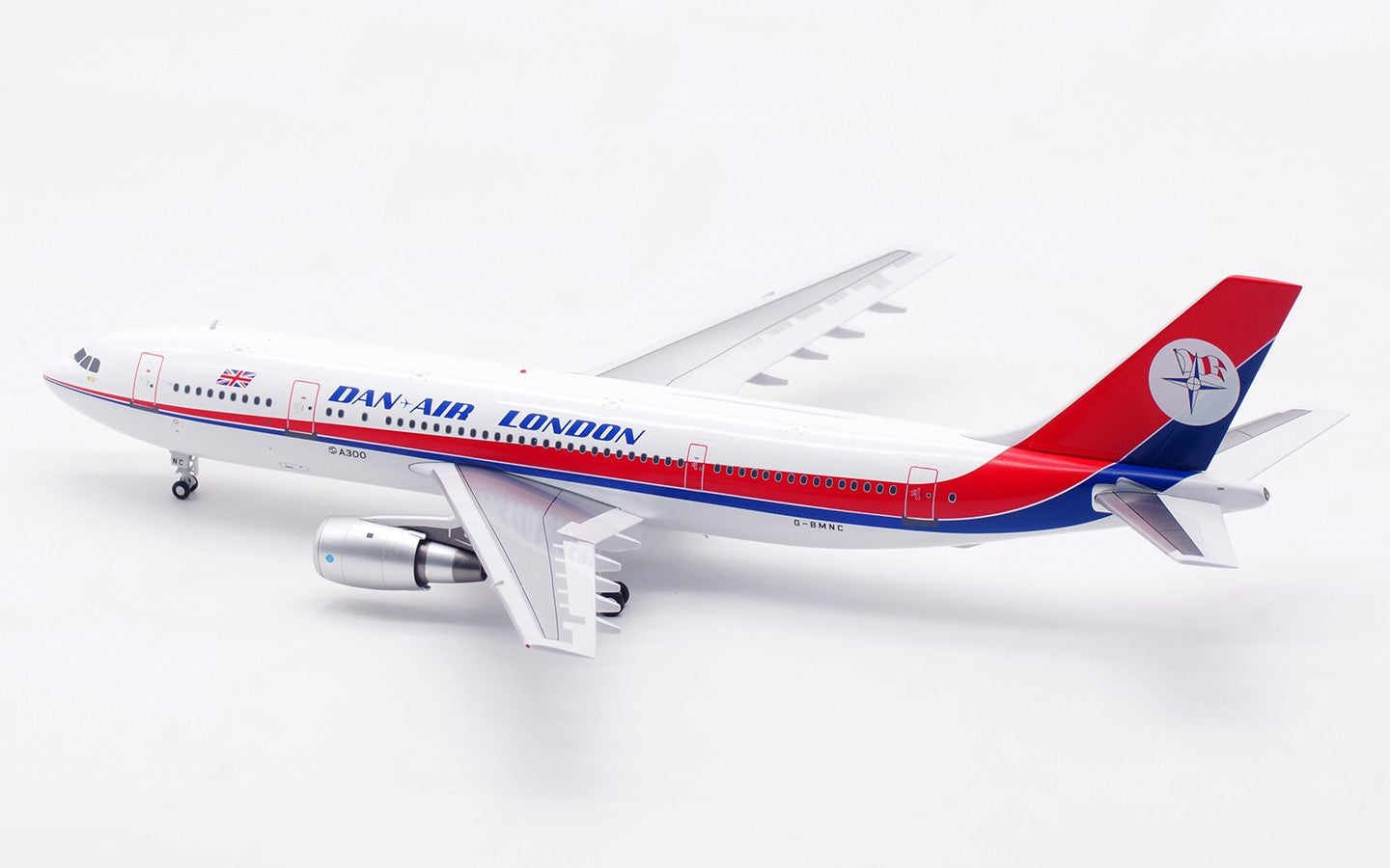 1:200 InFlight DAN AIR LONDON A300B4-200 Airplane Diecast Aircraft Model