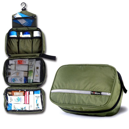 Large Waterproof Makeup Bag Travel Beauty Cosmetic Organizer Case Toiletry Pouch