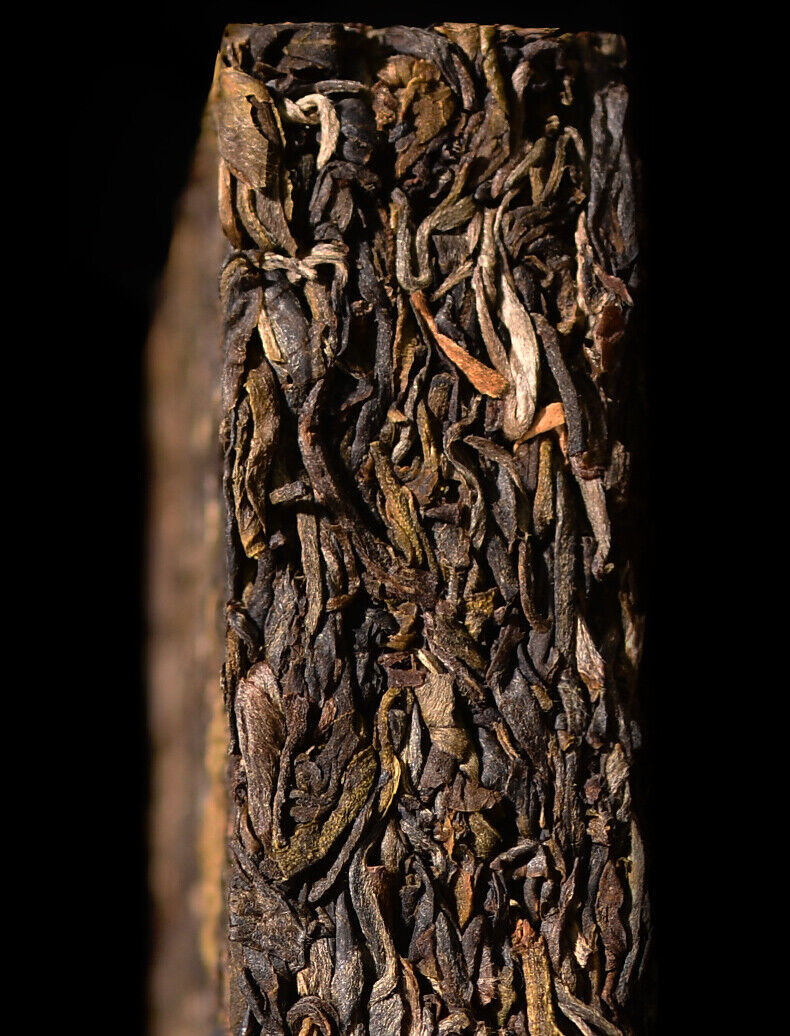 Pu'er Raw Tea 1KG Five Year Old Pu'er Tea Brick Uncooked Pu'er Tea-