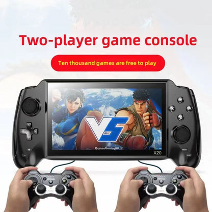 X20 7.1" Retro Handheld Game Console,IPS Screen Video Games, 3000+ Classic Games
