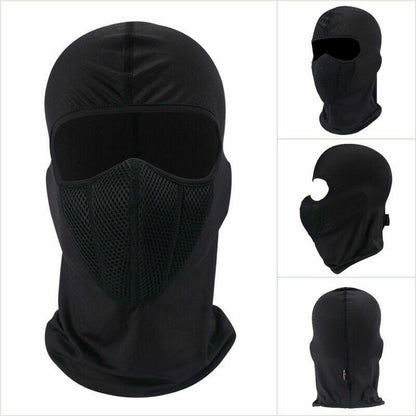 Full Face Mask Neck Scarf Winter Warmer Outdoor Hat Cycling Balaclava 45*26 cm