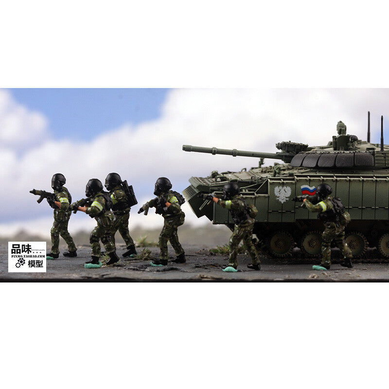 1/72 Russian Federation Security Counter Strike 6 Soldier Model