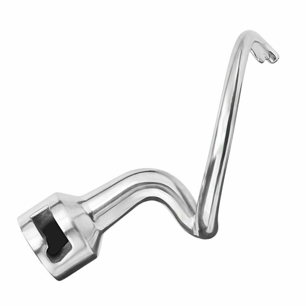 Metal Spiral Dough Hook KitchenAid Bowl Mixer Spiralizer Silver Stainless Steel