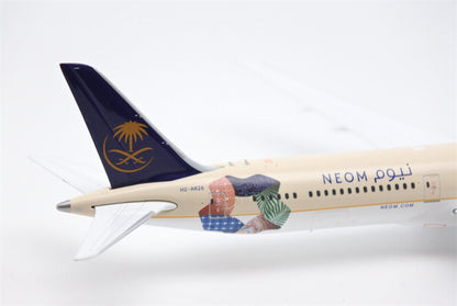 Phoenix SAUDIA AIR NEOM FOR BOEING B787-10 HZ-AR26 1:400 DIECAST Aircraft Model