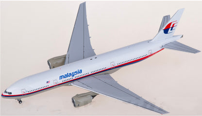 1:400 Bob Models Malaysia Airlines B777-200ER Passenger Airplane Diecast Model
